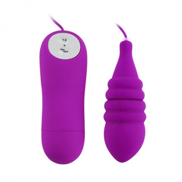 Виброяйцо "Pleasure Shell" рельефное 