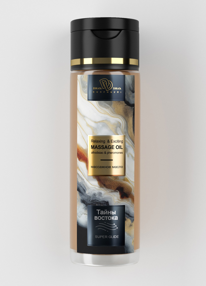 Массажное масло "Джага-Джага Тайны Востока" чувственный восточный аромат, 250ml 